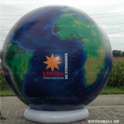 Event Welt topografisch mit Logo 250 Textil