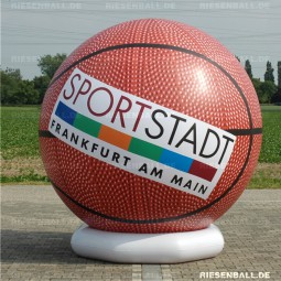 Deko Basketball mit Logo 150 Vinyl